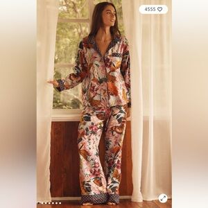 LyreBird Long-Sleeve Flannel Pyjama Set - Size M